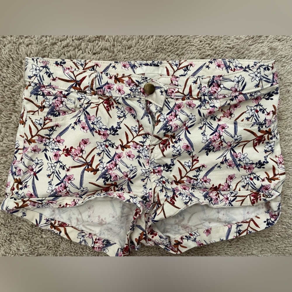 Extra Small XS floral shorts